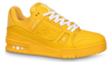 Trainer Yellow Embossed Monogram
