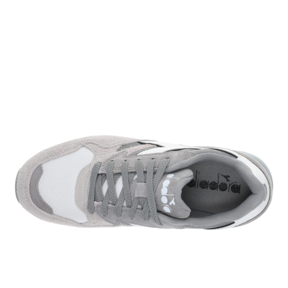 N902 Hairy Suede Lace Up Sneakers