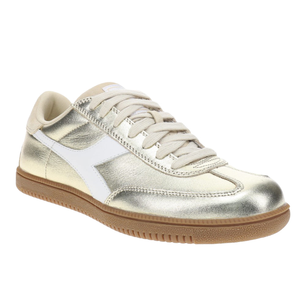 Trainer Metallic Lace Up Sneakers