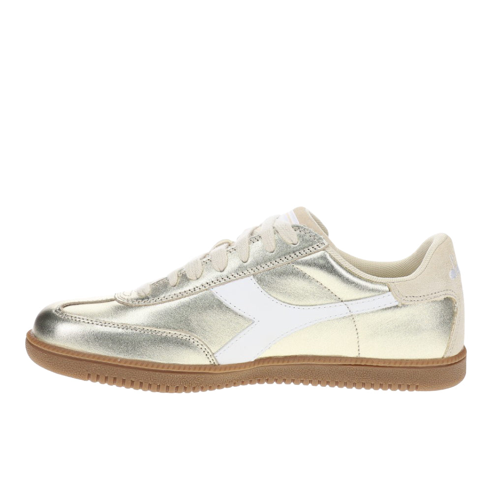 Trainer Metallic Lace Up Sneakers