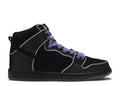 Dunk High Black Purple Box (WORN)