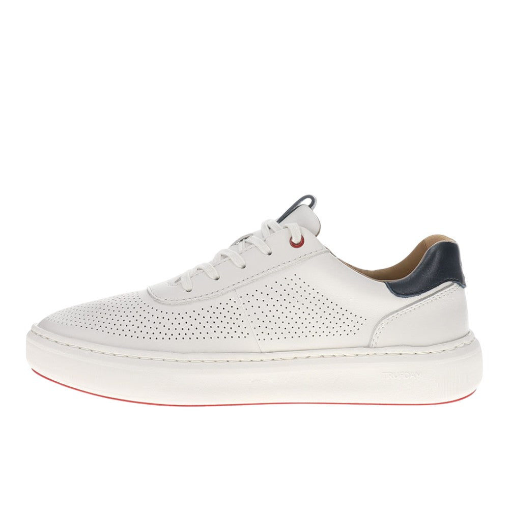 Anders Perforated U-Throat Lace Up Sneakers