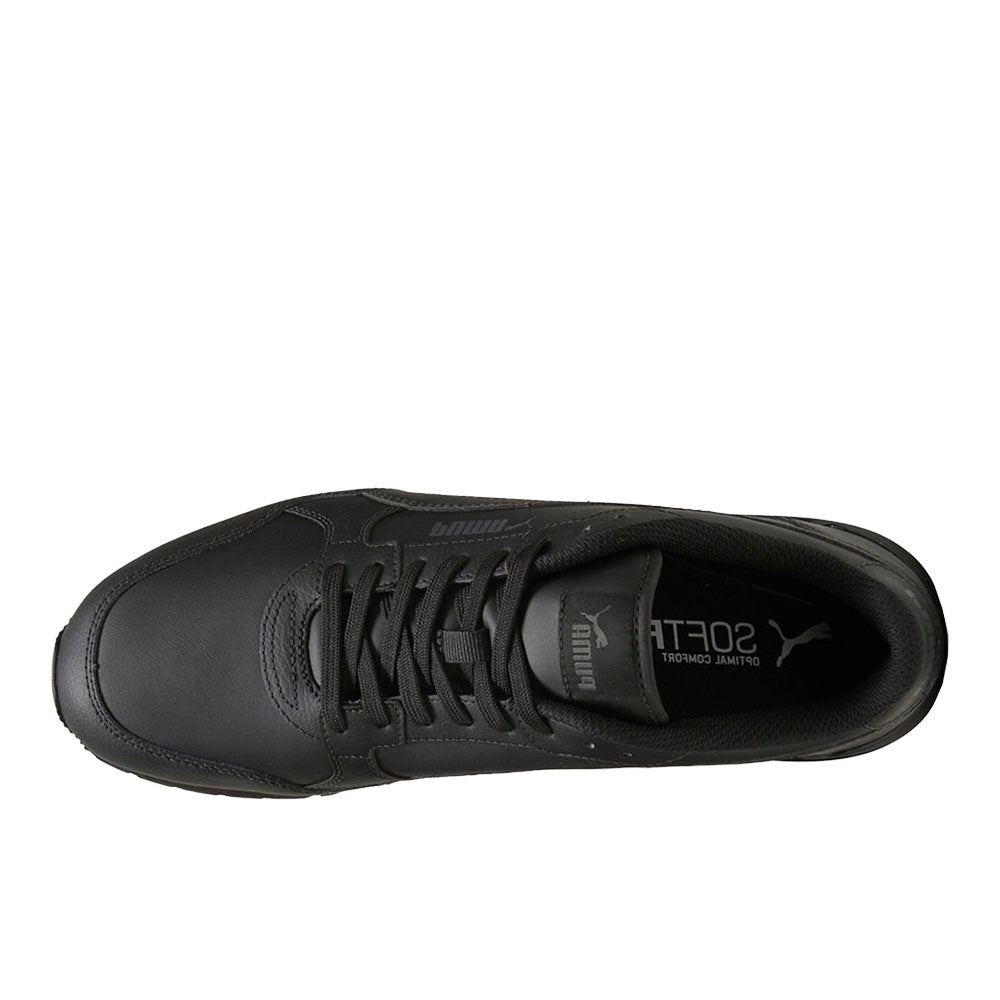 ST Runner v4 Leather Lace Up Sneakers