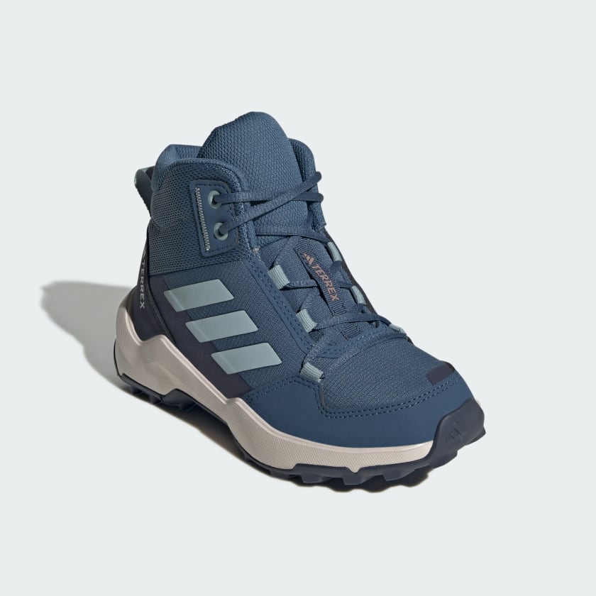 Kids' adidas Terrex Ax4r Mid Hiking Shoes
