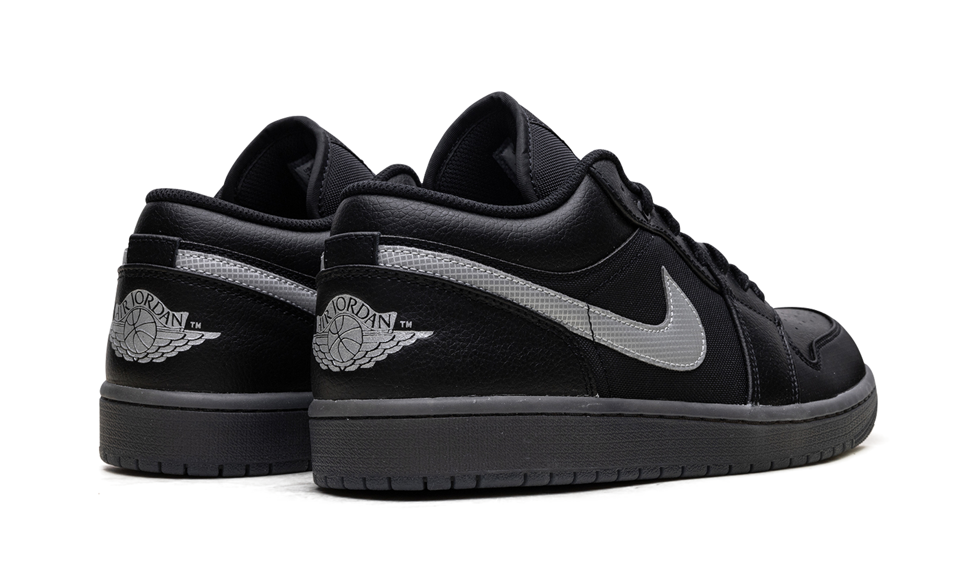 1 Low "Black White Dark Smoke Grey" HV5968 001