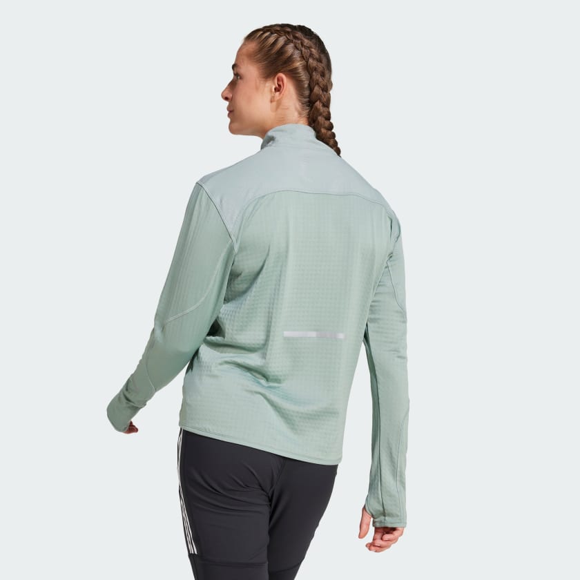Women's adidas Ultimate Hi Vis Reflective 1/2-Zip Top