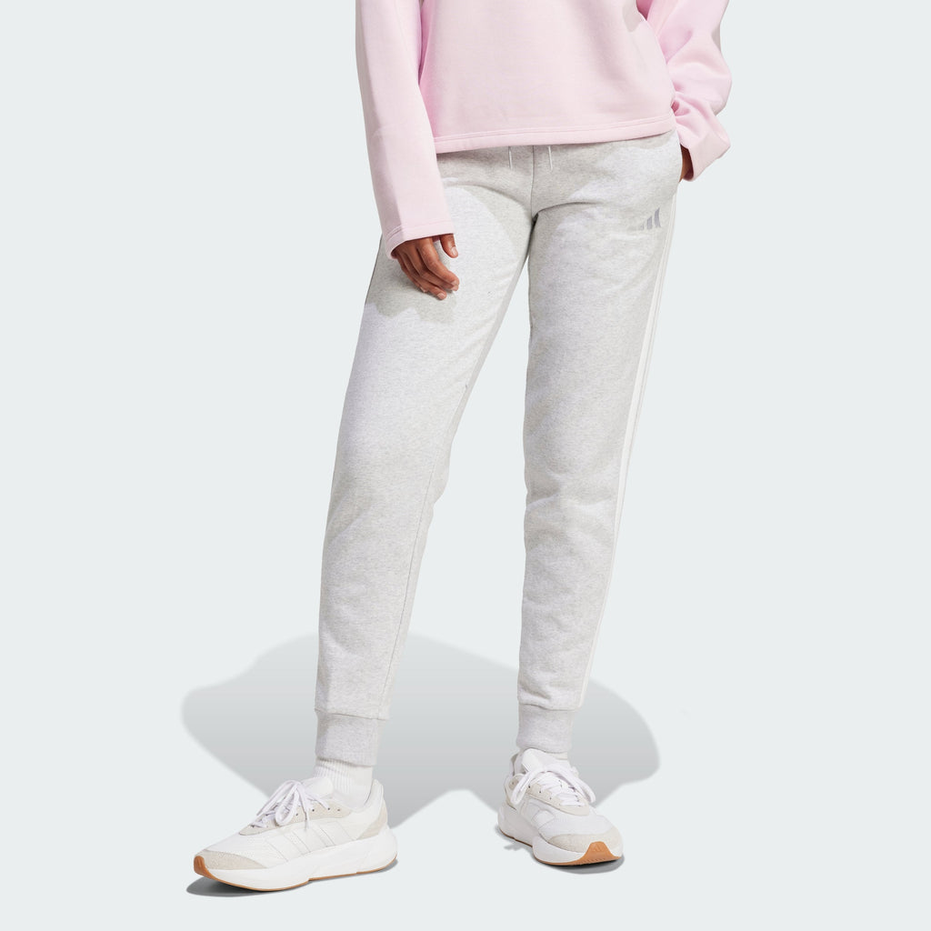 Women's adidas Essentials 3-Stripes Fleece Slim Pants