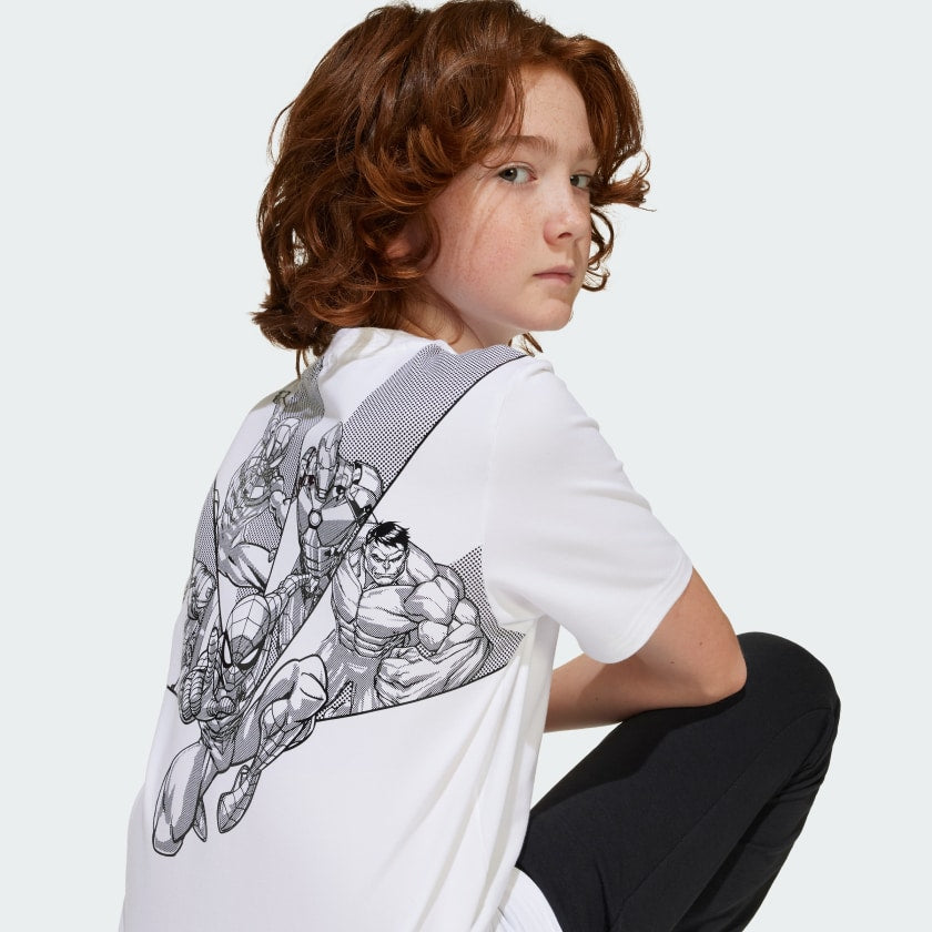 Kids' adidas adidas MARVEL SUPERHEROES GRAPHIC TEE
