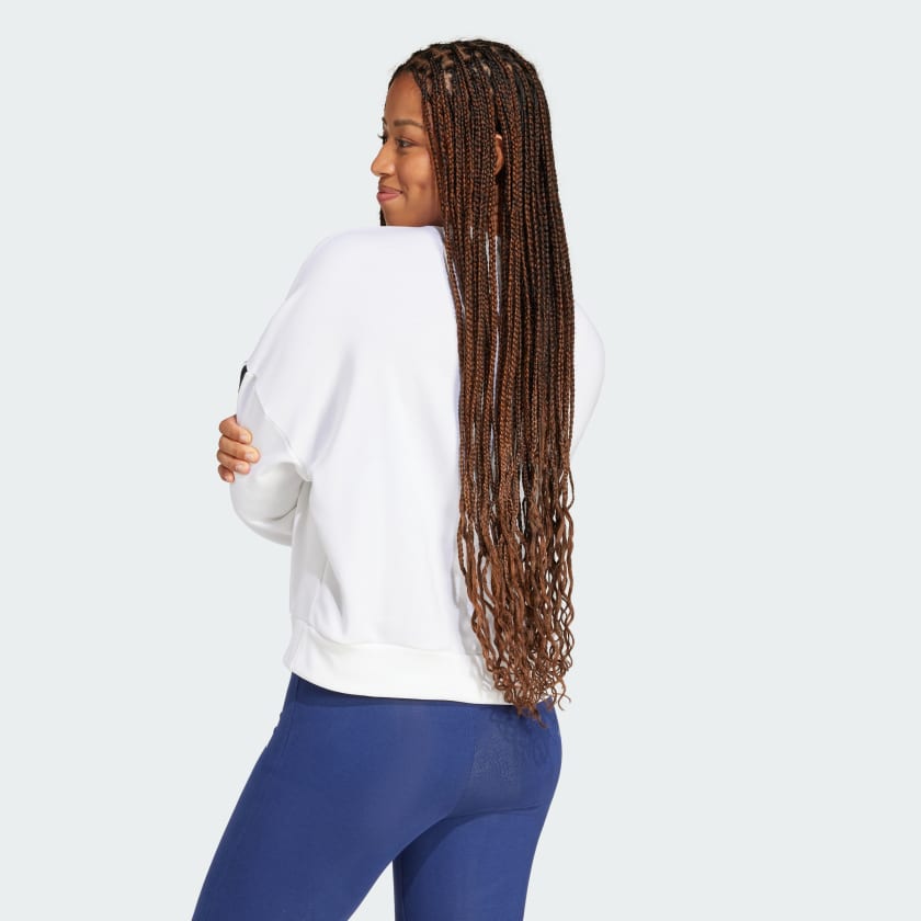 Women's adidas Essentials 3-Stripes French Terry Sweatshirt