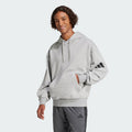 Men's adidas Essentials Loose-Fit 3 Bar Logo French Terry Hoodie
