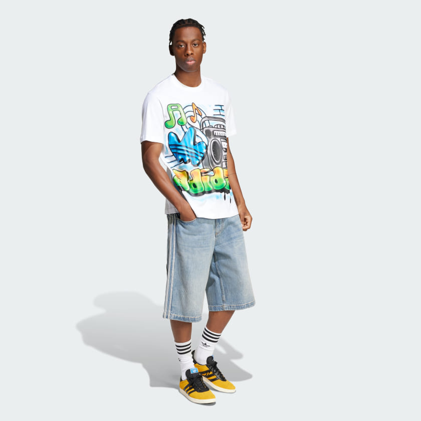 Men's adidas Adilenium Season 3 Denim Shorts