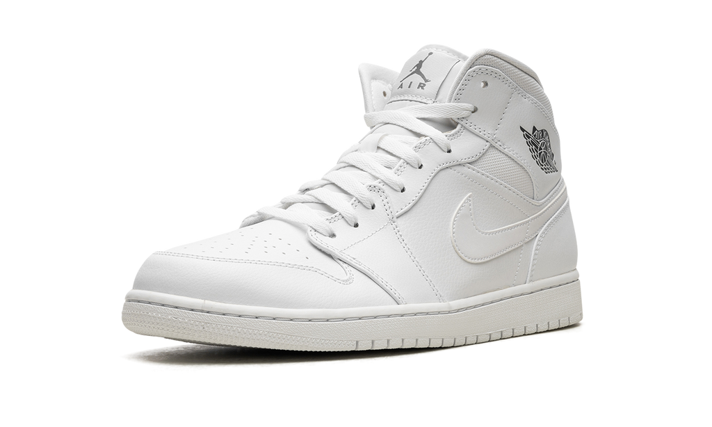 1 Mid "White / Cool Grey"