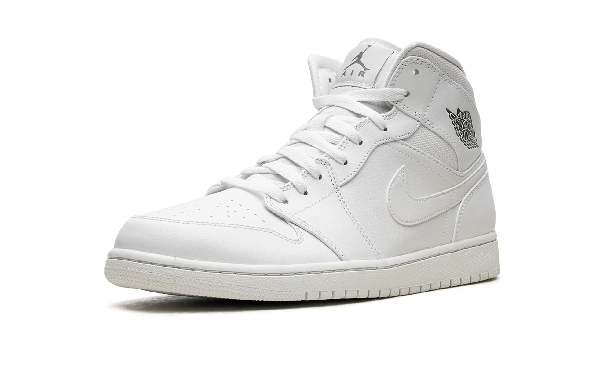 1 Mid "White / Cool Grey"