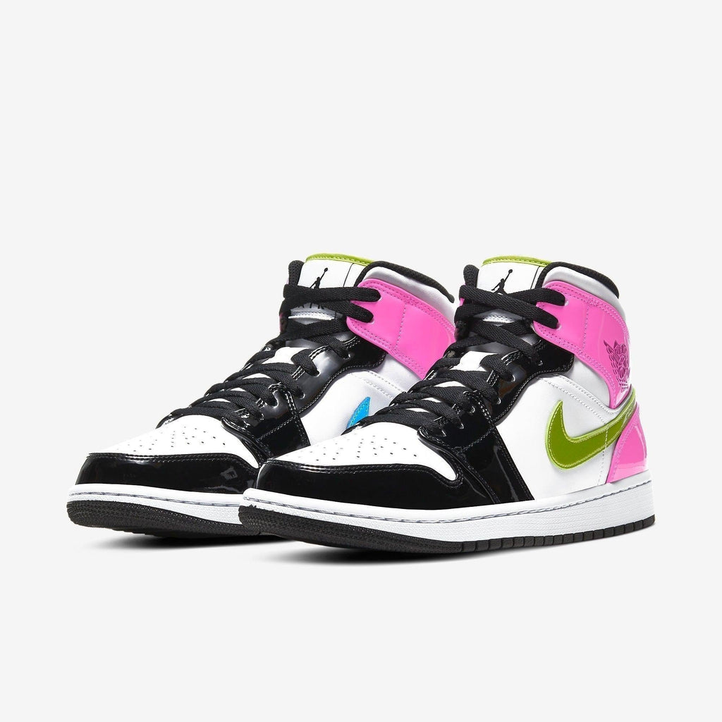 Air Jordan 1 Mid SE 'Cyber / Fuchsia' (2020)