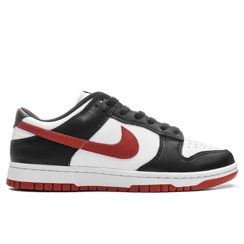 Dunk Low Retro - White/Dragon Red/Black