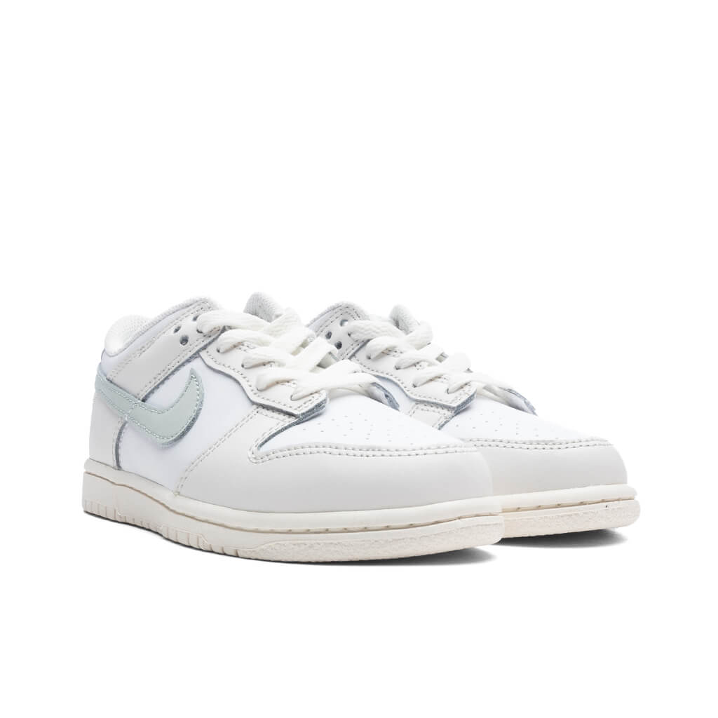 Dunk Low (PS) - White/Light Silver/Phantom