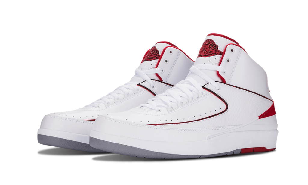 2 Retro "White/Varsity Red" 385475 102