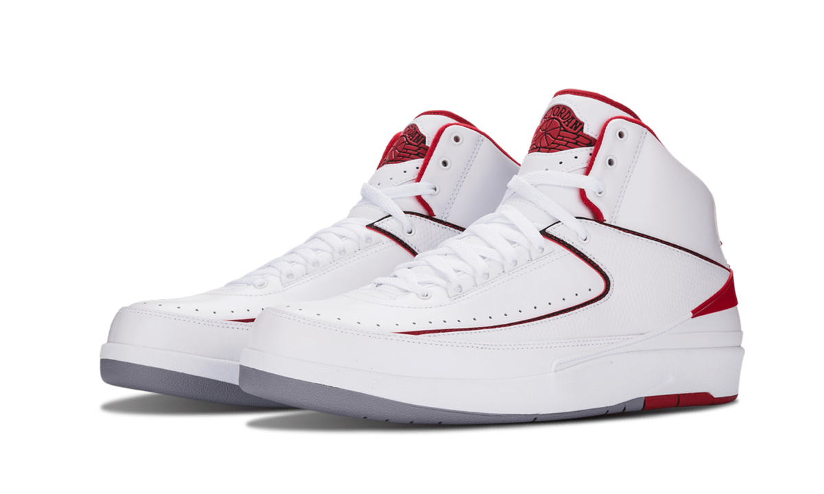 2 Retro "White/Varsity Red" 385475 102
