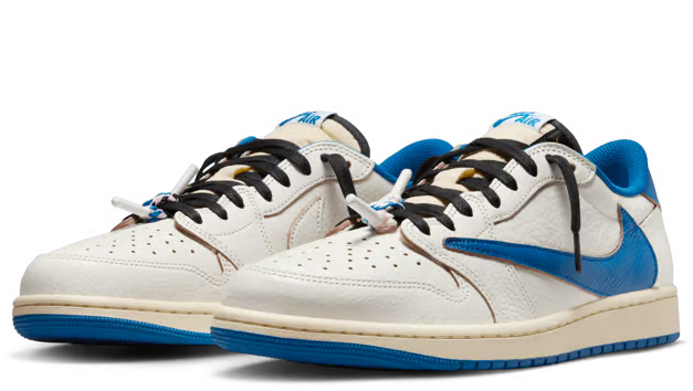 1 Retro Low OG SP Fragment x Sail Military Blue