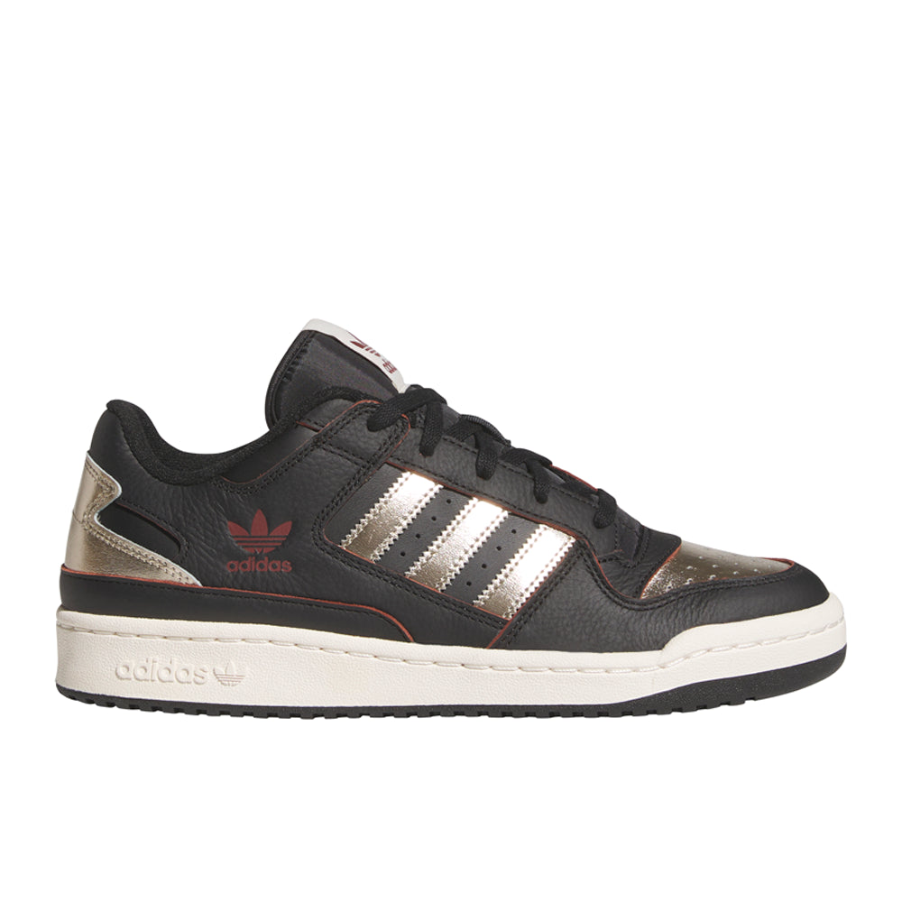 Forum Low CL Metallic Lace Up Sneakers