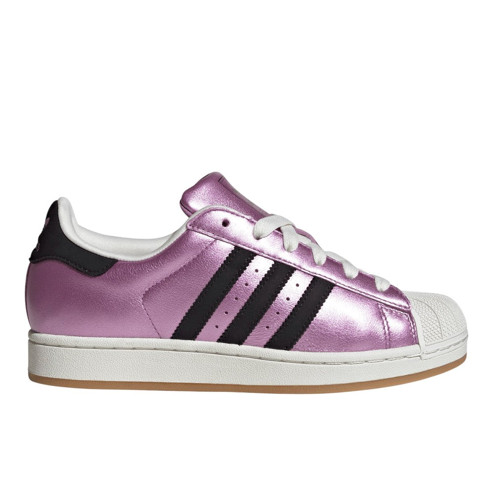 Superstar II Metallic Lace Up Sneakers