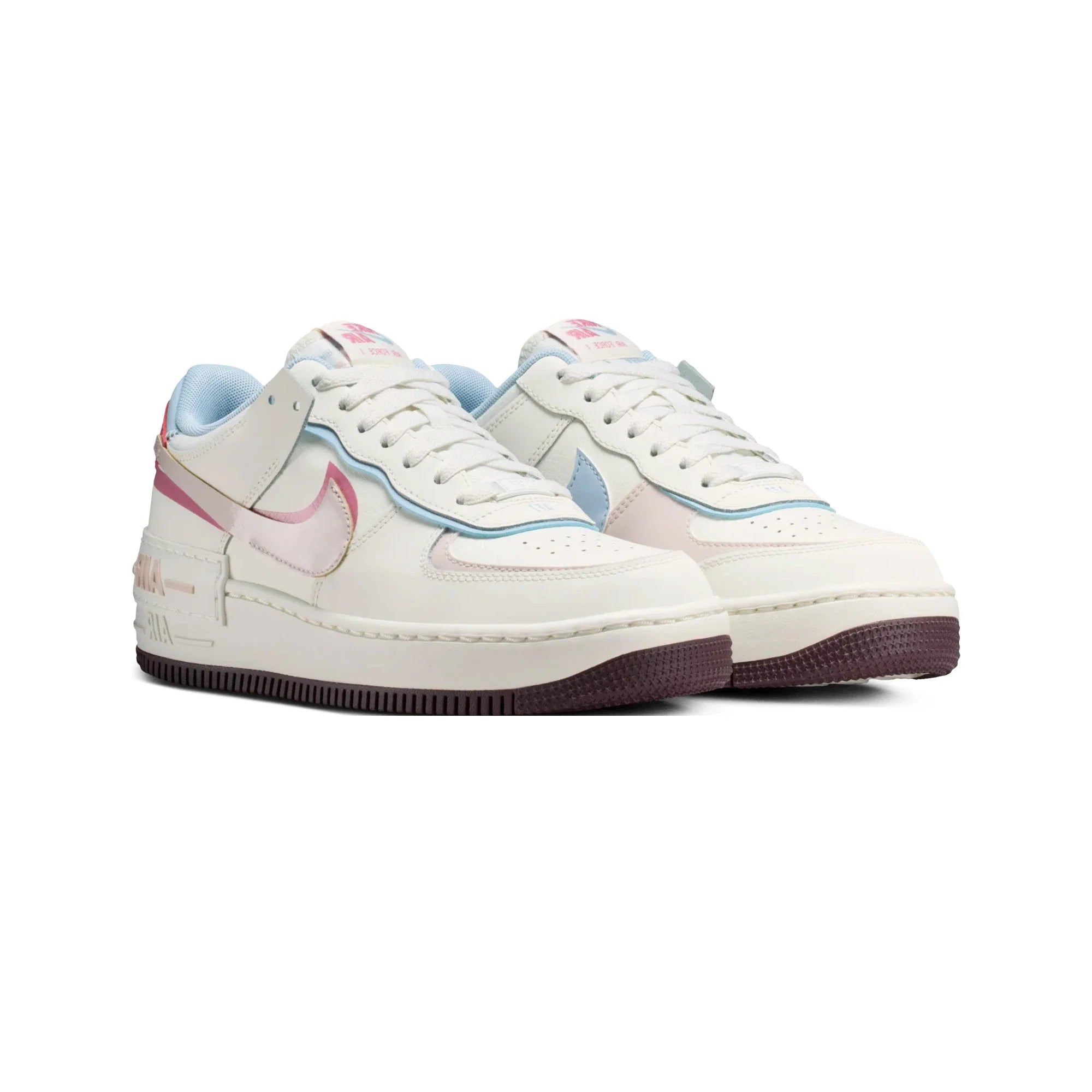 Nike Air Force 1 Shadow 'White Pink Blue' Women's (2026)