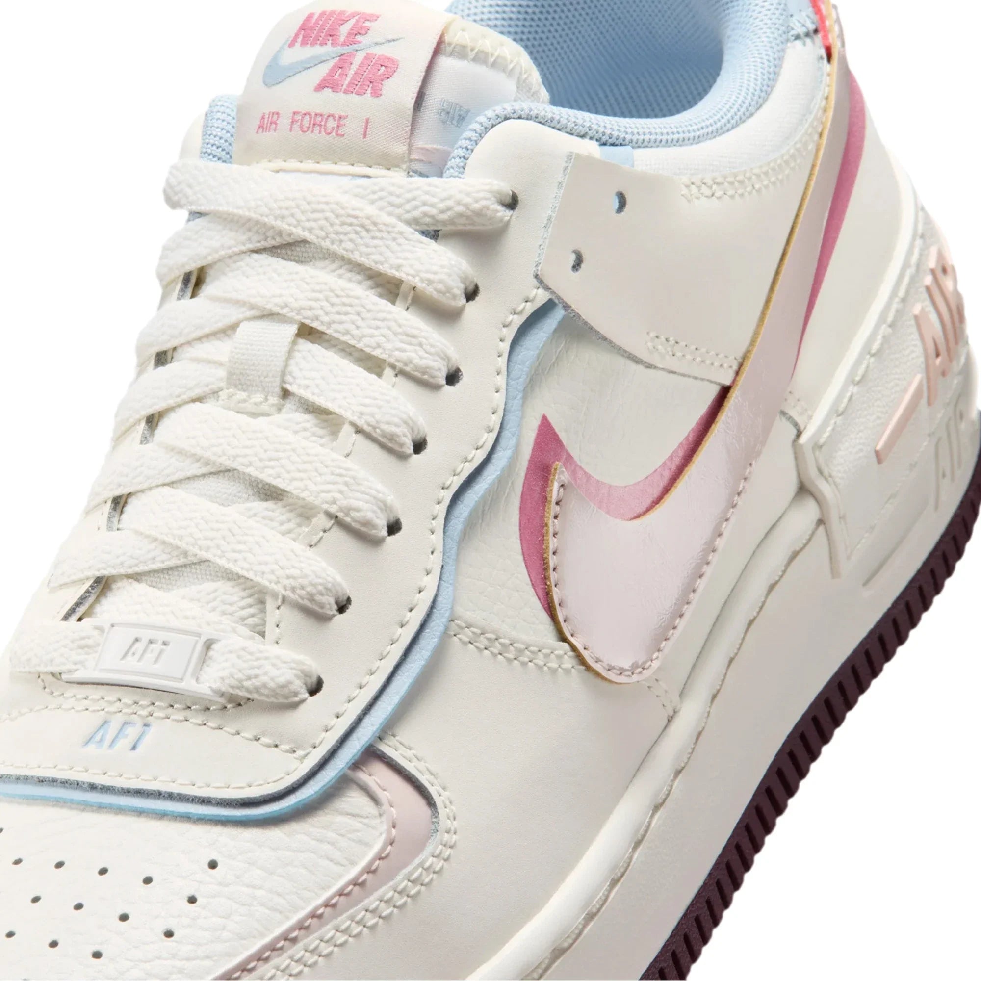 Nike Air Force 1 Shadow 'White Pink Blue' Women's (2026)
