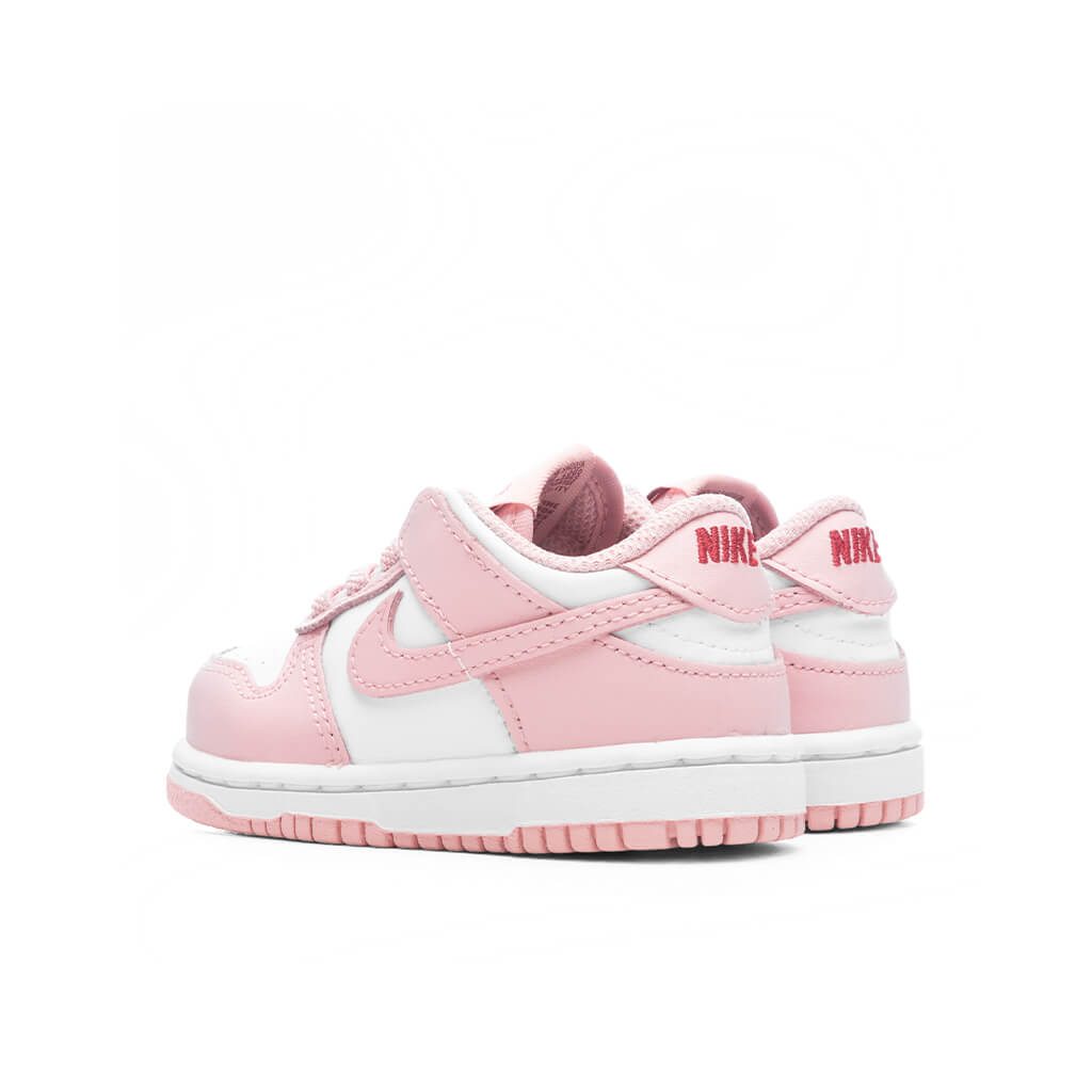 Dunk Low (TD) - White/Pink Glaze/Pomegranate