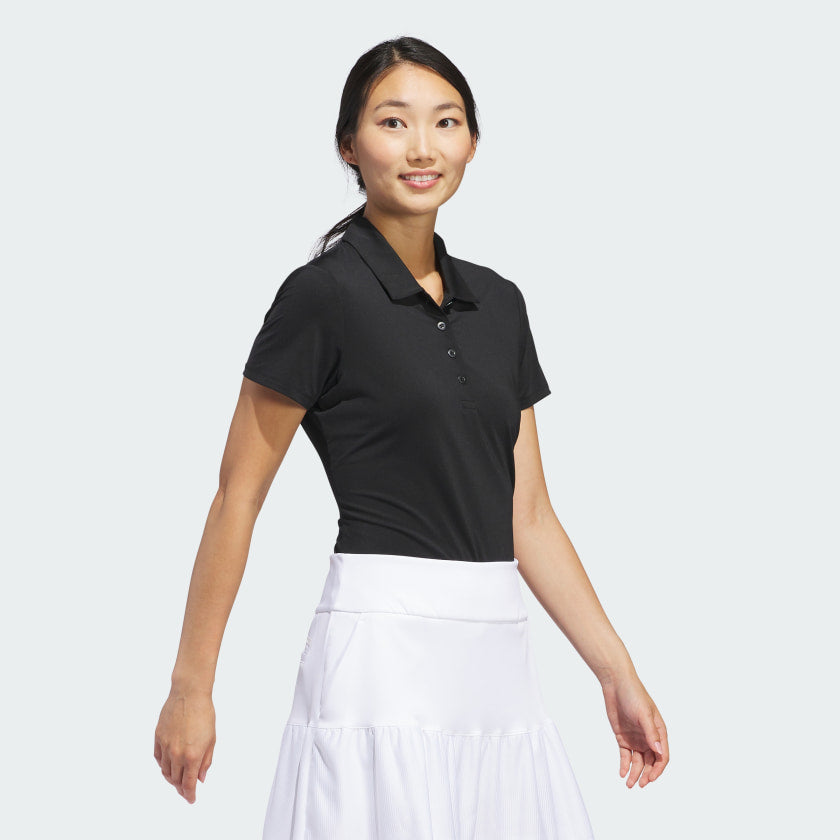 Women's adidas Ultimate365 Solid Short Sleeve Polo Shirt