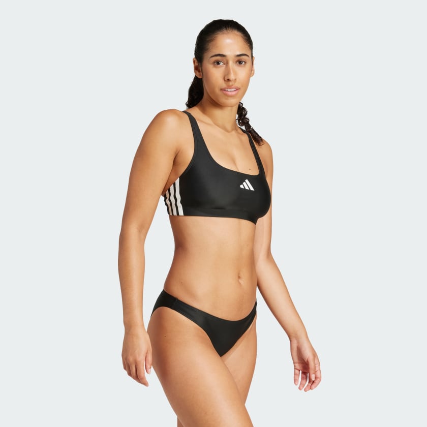 Women's adidas 3-Stripes V-Back Bikini