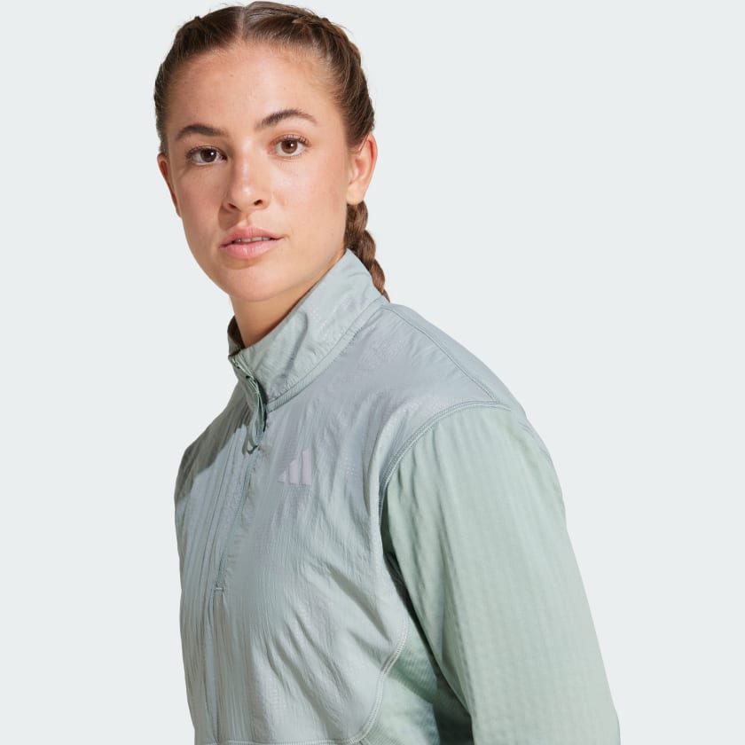 Women's adidas Ultimate Hi Vis Reflective 1/2-Zip Top
