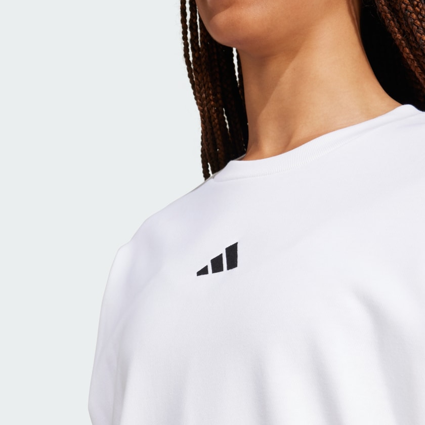 Women's adidas Essentials 3-Stripes French Terry Sweatshirt