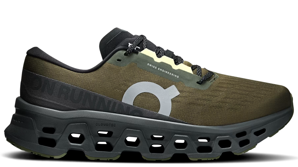 On Running Cloudmonster 3 Olive Eclipse