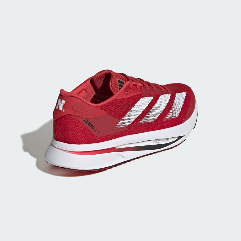 Men's adidas Nebraska Adizero SL2 Running Shoes