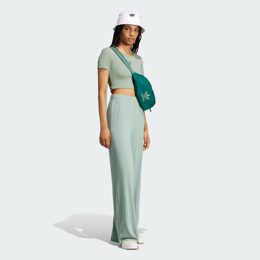 Women's adidas Essentials Wide Rib Pants