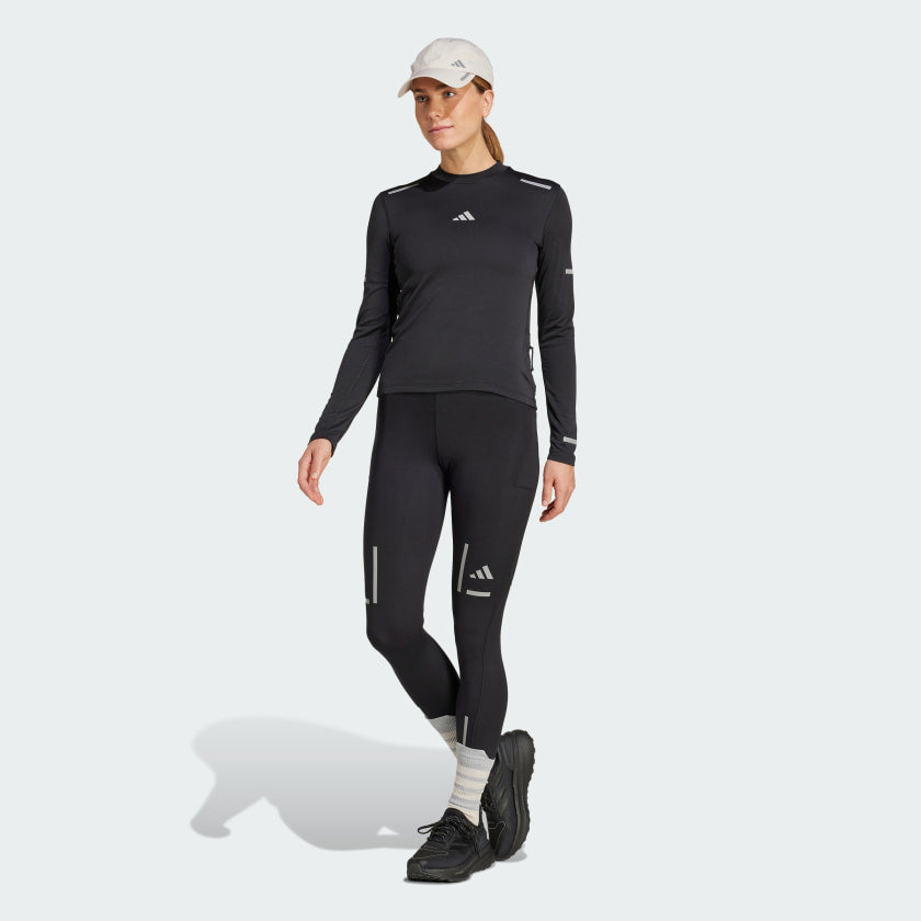 Women's adidas Ultimate Running Reflective Long Sleeve Tee