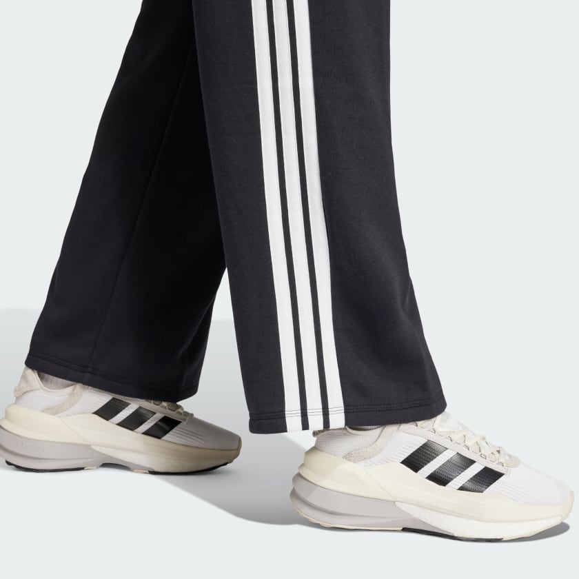 Women's adidas Essentials 3-Stripes Open Hem French Terry Pants