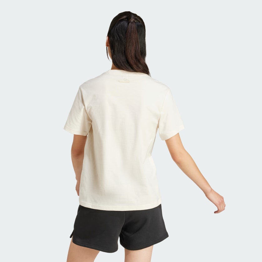 Women's adidas Lounge Slide Graphic Tee
