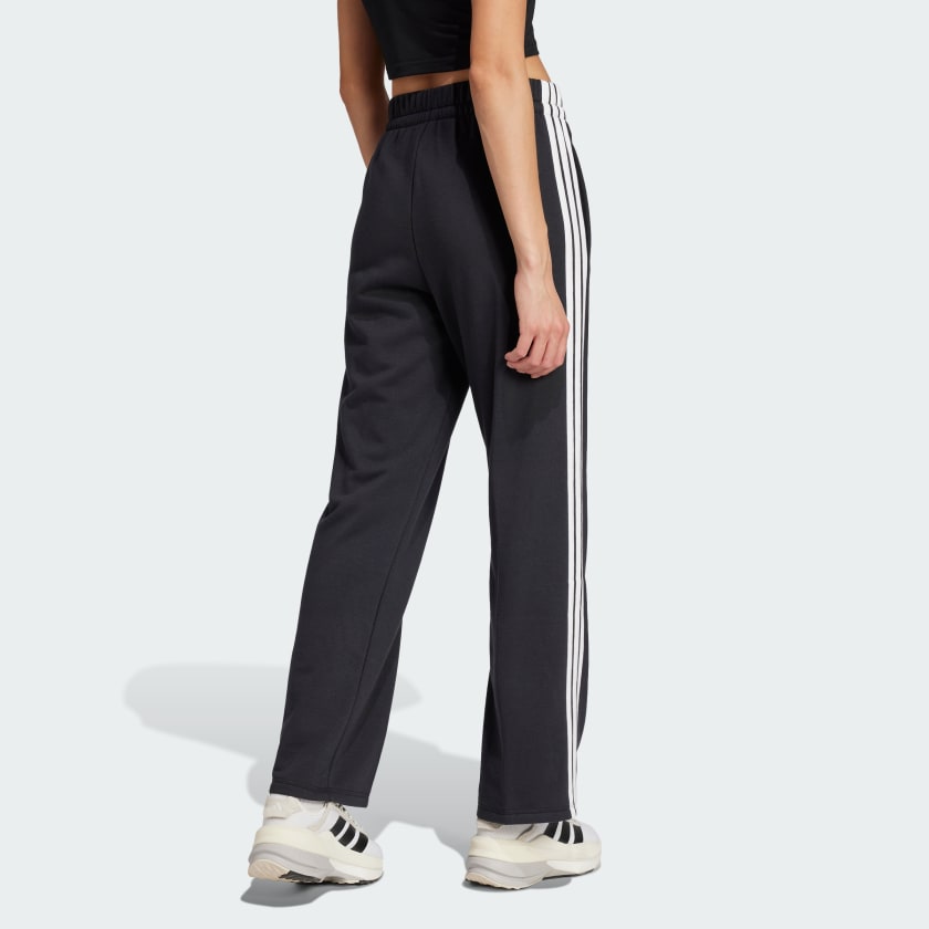 Women's adidas Essentials 3-Stripes Open Hem French Terry Pants
