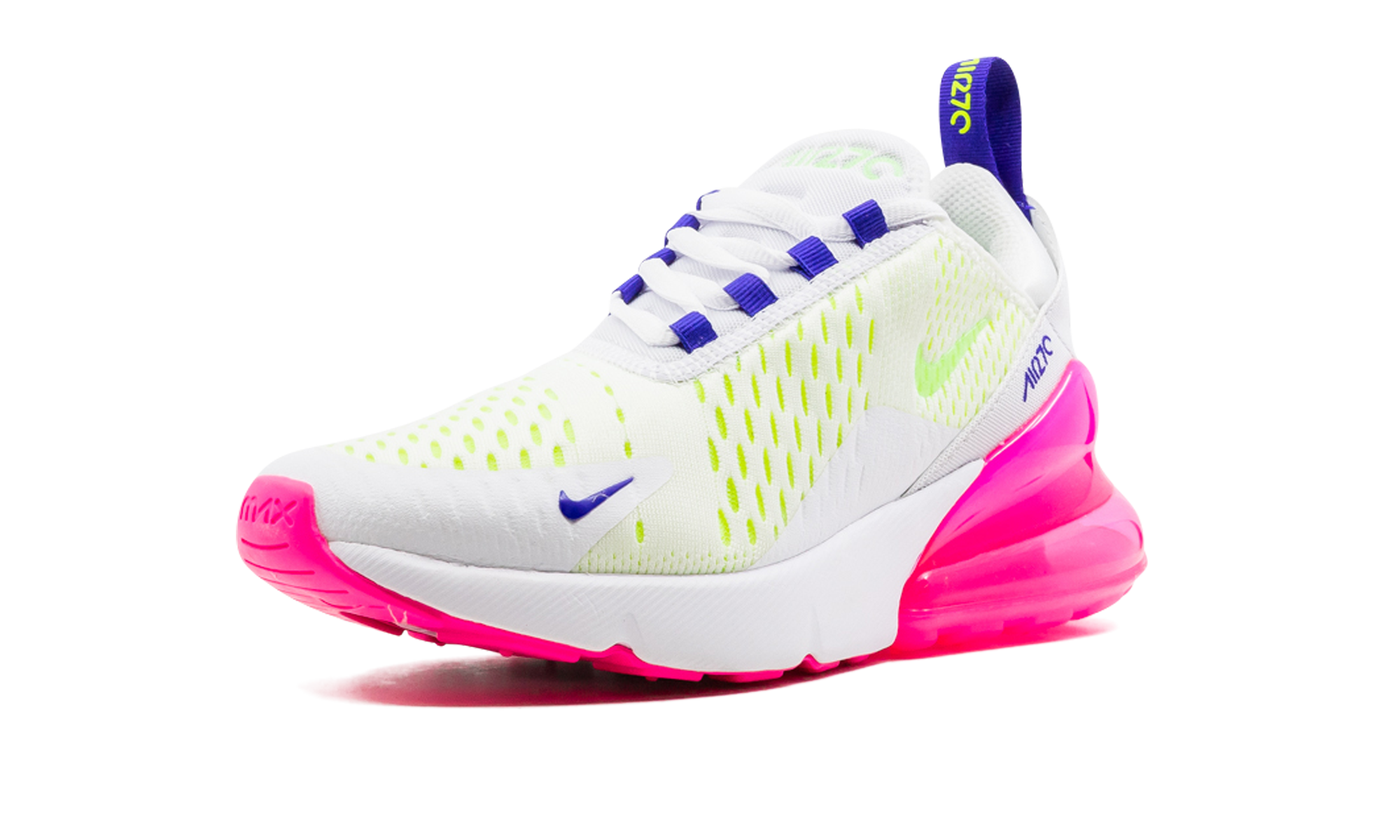 AIR MAX 270 MNS WMNS "White / Pink Blast / Volt" DH0252 100