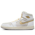 Air Jordan 1 Zoom CMFT 2 'White Metallic Gold Grey'  DV1307-107 Iconic Trainers
